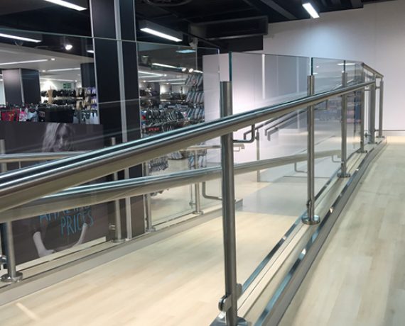 Stainless Steel Ramp and Glass – Ipswich